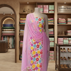 PINK PANKHUARI SUIT