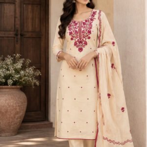 White Designer Women’s Suit Set | Elegant Ethnic Wear Collection