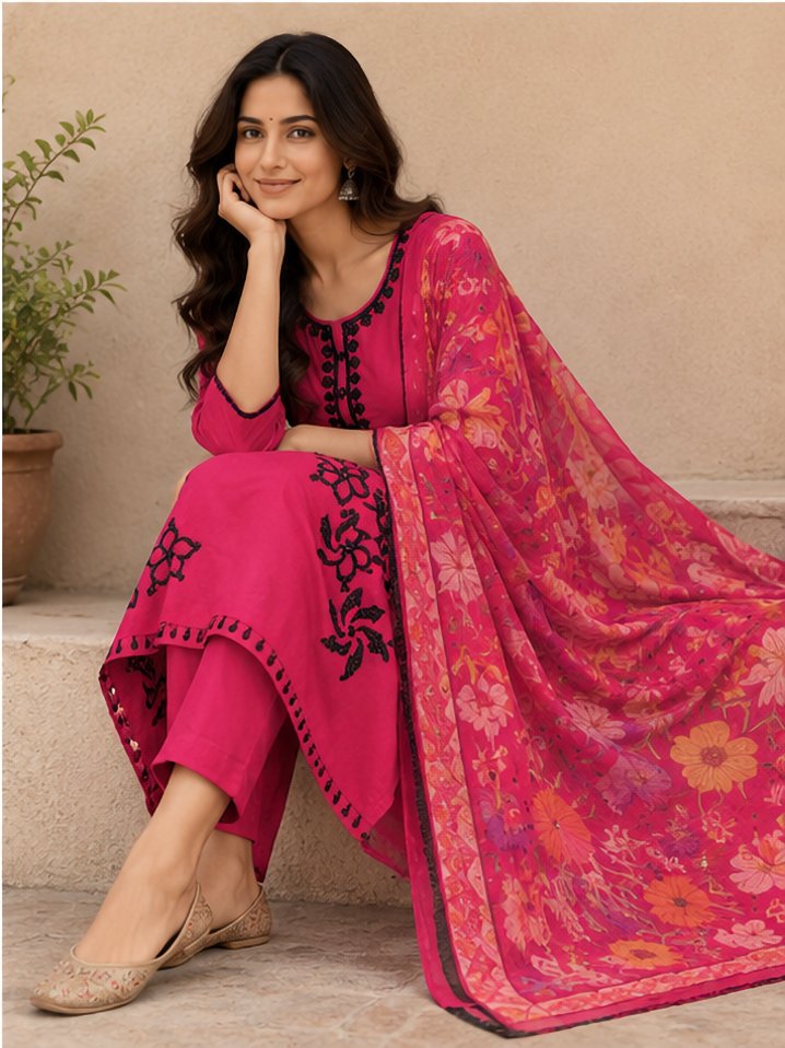 Shirt Glass Designer Women’s Suit Set | Elegant Ethnic Wear Collection - Image 4